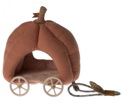 Maileg Pumpkin Carriage, Mouse