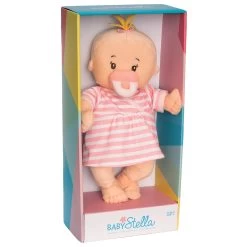 Manhattan Toy Baby Stella Peach Doll With Blonde Hair -Kids Toys Store 152420 baby stella doll peach blonde 66