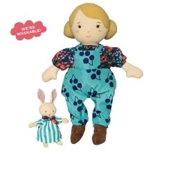Manhattan Toy Playdate Friends Ollie -Kids Toys Store 158630 Peach washable doll bunny friendGraphic