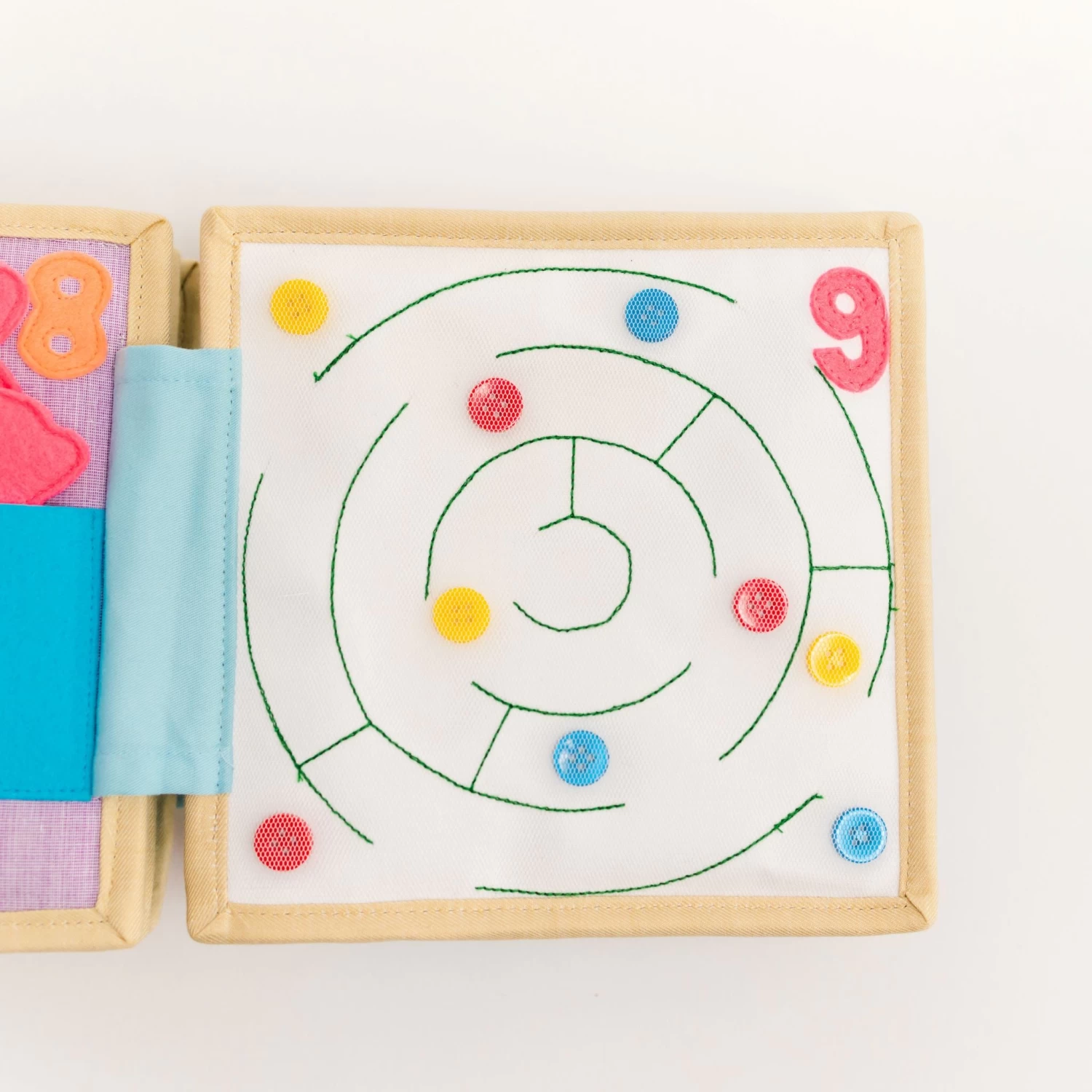 Little Abacus Quiet Book Mini 9 Little Abacus Quiet Book Mini - Image 7