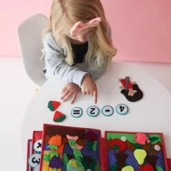 Little Farm Numeracy Quiet Book -Kids Toys Store 206A4337