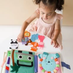 Little Safari Cognitive Skills Quiet Book -Kids Toys Store 206A4501