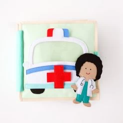 Little Medic Creative Play Quiet Book -Kids Toys Store 206A5467