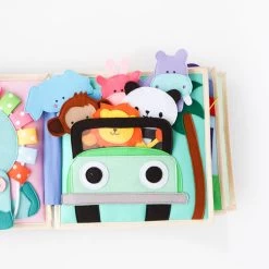 Little Safari Cognitive Skills Quiet Book -Kids Toys Store 206A5538