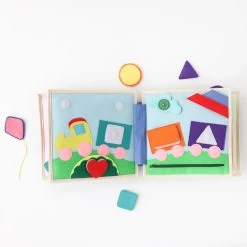 Little Safari Cognitive Skills Quiet Book -Kids Toys Store 206A5542