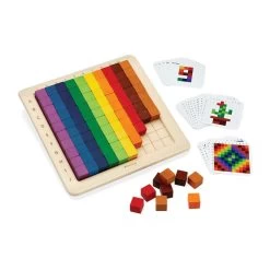 Plantoys 100 Counting Cubes - Unit Plus