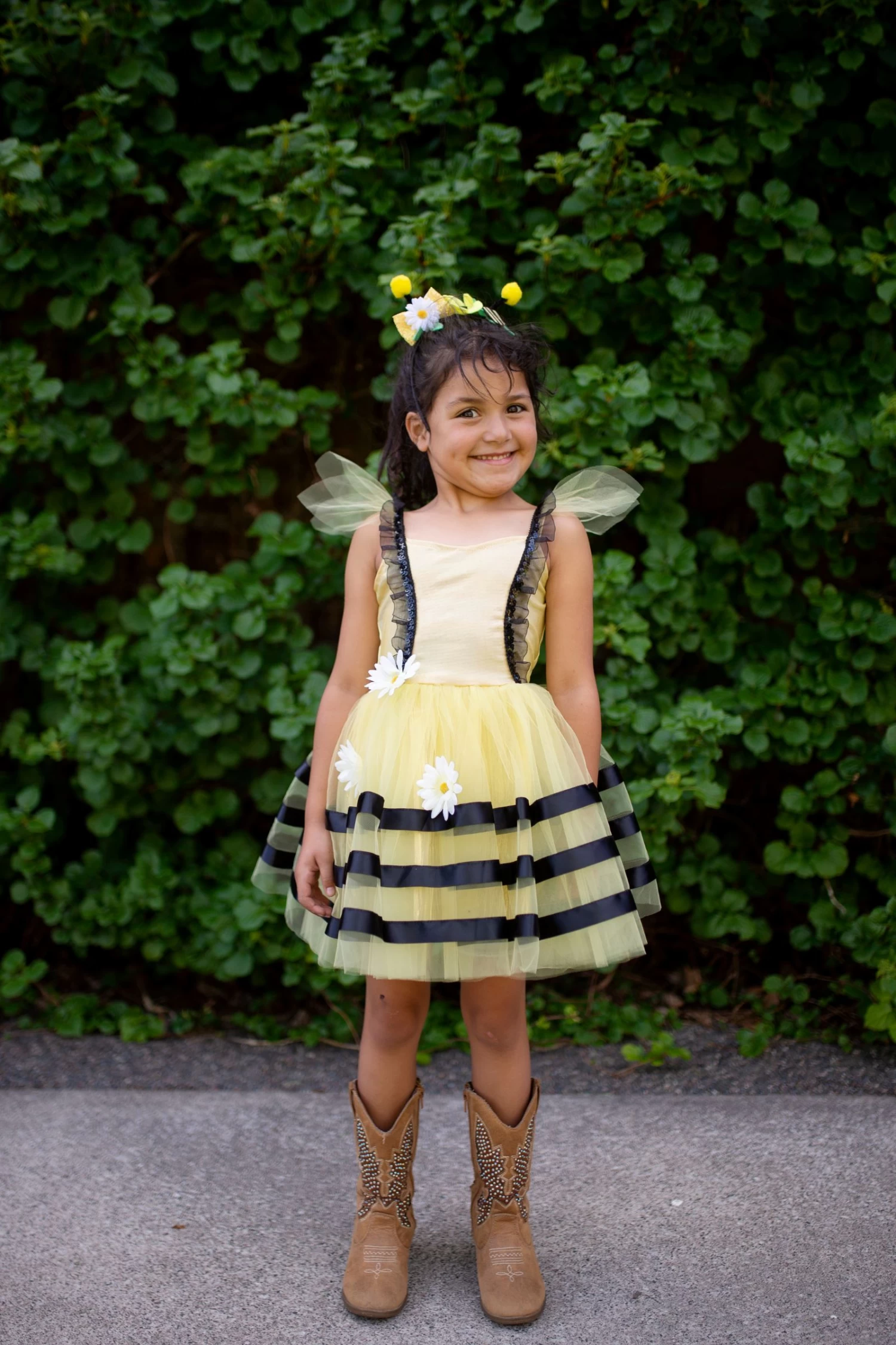 Bumble Bee Dress & Headband 3 Bumble Bee Dress & Headband