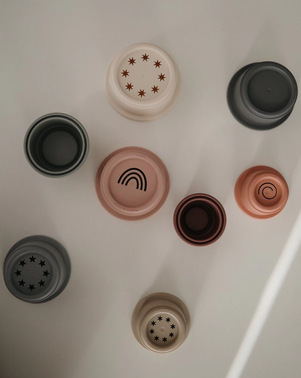 Mushie Stacking Cups Toy | Original 6 Mushie Stacking Cups Toy | Original - Image 4