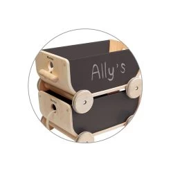 Plantoys Wagon - Black -Kids Toys Store 8619 Packshot 02