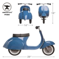 PRIMO Ride On Kids Toy Classic | Blue -Kids Toys Store Ambosstoys PRIMO BLUE 03 1200x a26d28fa fd0e 4b8d 9043 37234f3bdff6