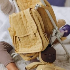 Carrie Convertible Changing Set | Honey -Kids Toys Store Carrier ConvertibleChanging Bag Mat Honey Lifestyle 2