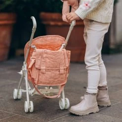 Carrie Convertible Changing Set | Rose 23 Carrie Convertible Changing Set | Rose -Kids Toys Store Carrier ConvertibleChanging Bag Mat Rose Lifestyle 6