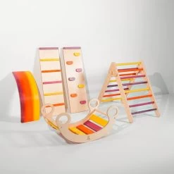 Climbing Triangle -Kids Toys Store ClimbingTriangleBundle Sunset 1 jpg