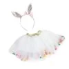 Pom Pom Tutu And Bunny Headband Set -Kids Toys Store DU1005