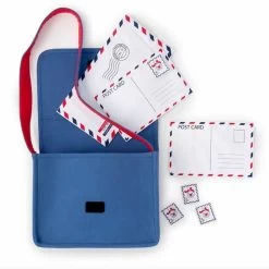 Post Office Doorway Storefront With Mailman's Satchel -Kids Toys Store DoorwayPostOfficePlayTent 7