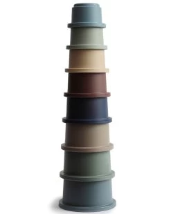 Mushie Stacking Cups Toy | Forest