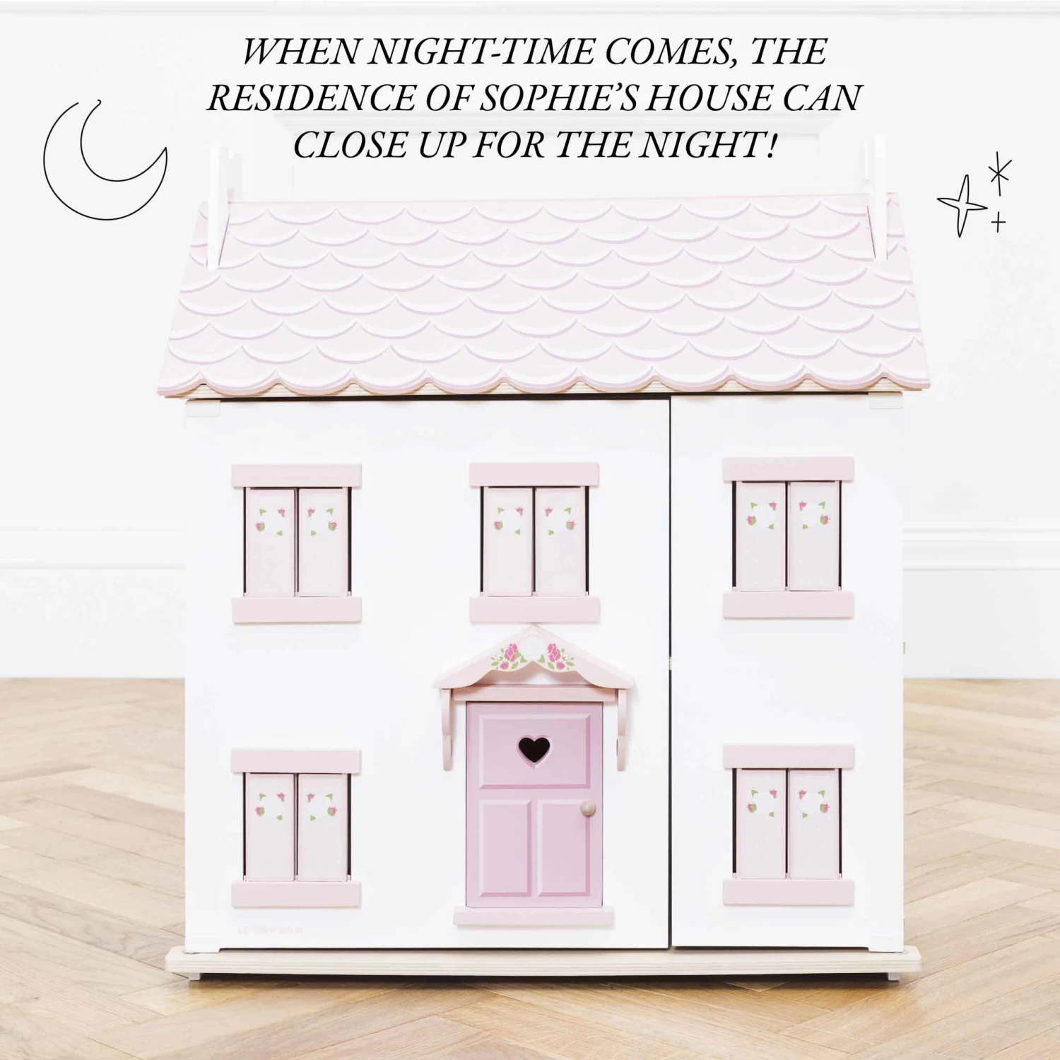 Sophie's Wooden Dolls House 4 Sophie's Wooden Dolls House - Image 2