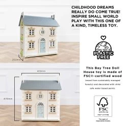Bay Tree Wooden Dolls House 12 Bay Tree Wooden Dolls House -Kids Toys Store H107 bay tree dolls house specifications