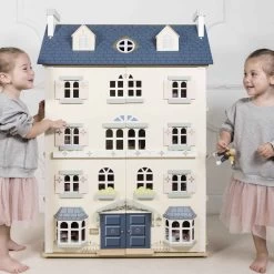Palace Wooden Dolls House -Kids Toys Store H152 palace dolls house girls playing
