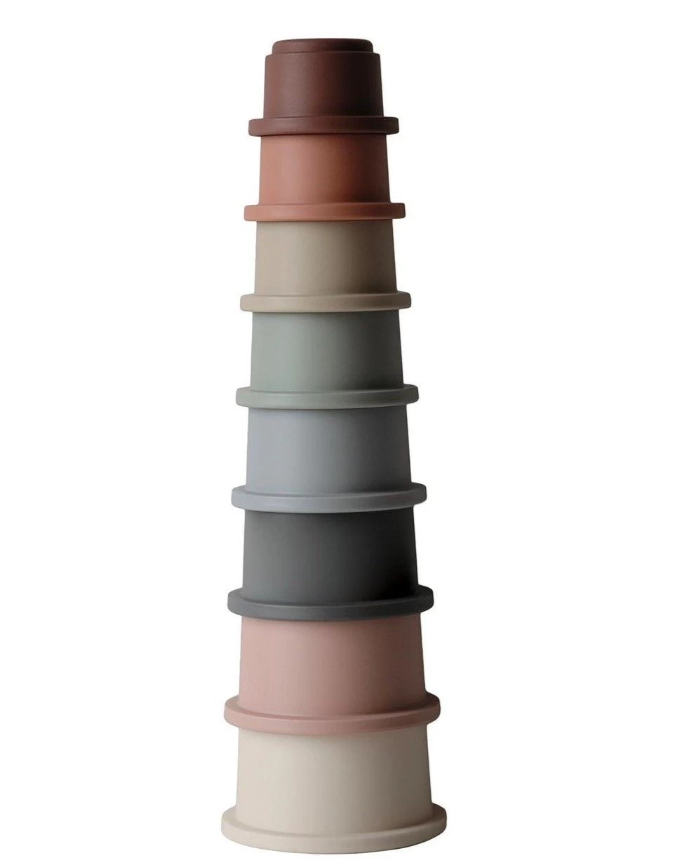 Mushie Stacking Cups Toy | Original 4 Mushie Stacking Cups Toy | Original - Image 2