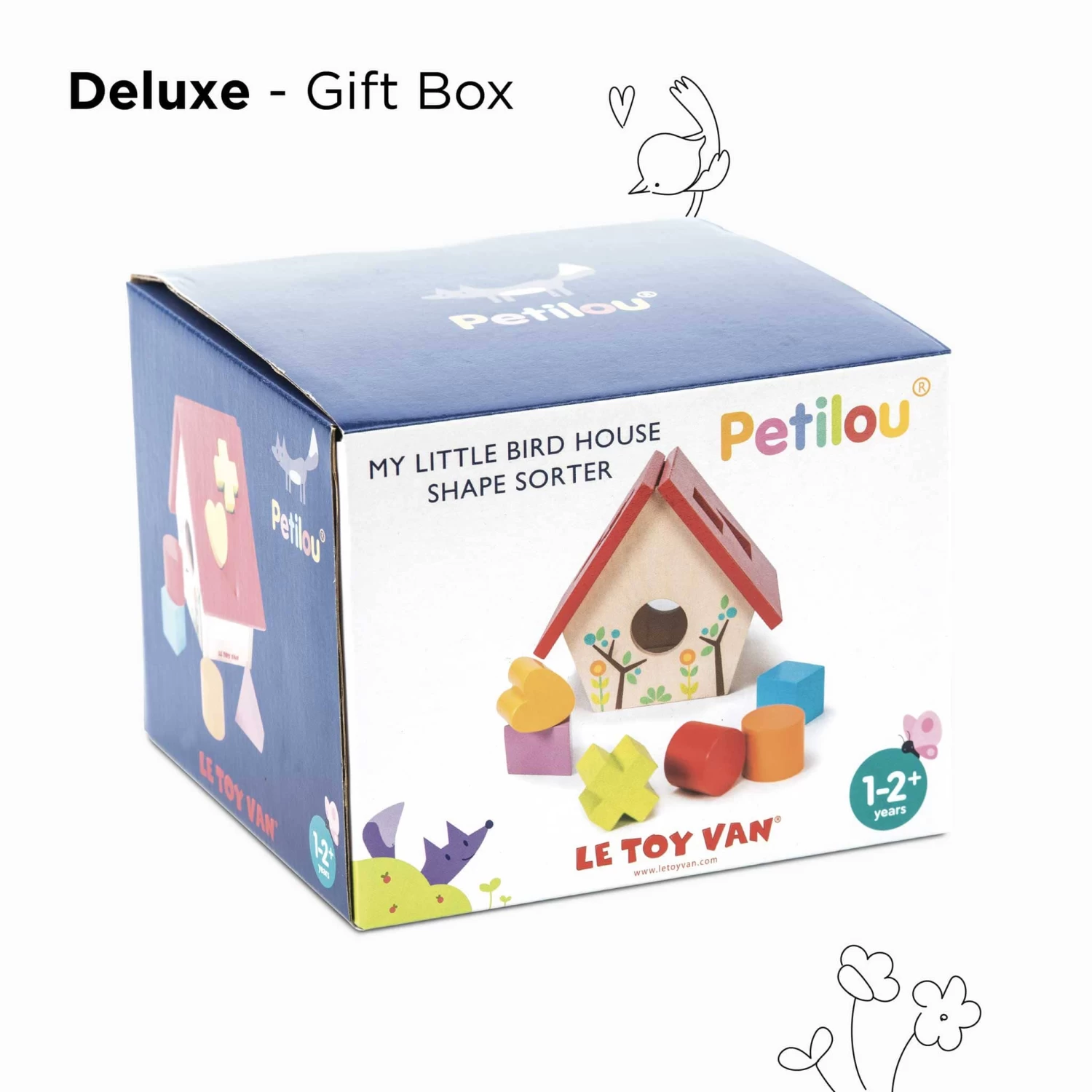 Woodland Bird House Shape Sorter 6 Woodland Bird House Shape Sorter - Image 4