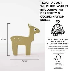 Woodland Stacking Forest Animals & Bag -Kids Toys Store PL087 forest stacker specifictions