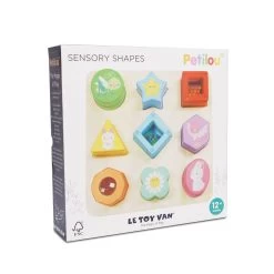 Rainbow Sensory Shape Sorter -Kids Toys Store PL089 sensory shapes packaging 1
