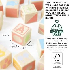 ABC Learning Blocks -Kids Toys Store PL101 ABC Blocks Amazon Listing 2023 06