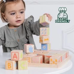 ABC Learning Blocks -Kids Toys Store PL101 ABC Blocks Amazon Listing 2023 07