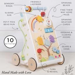 Woodland Activity Baby Walker -Kids Toys Store PL112 multi activity walker all play features