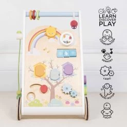 Woodland Activity Baby Walker -Kids Toys Store PL112 multi activity walker front view
