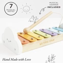 Rainbow Wooden Xylophone -Kids Toys Store PL122 xylophone seven notes educational toy