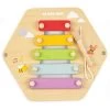 Xylophone Activity Tile -Kids Toys Store PL124 Activity Tile Rainbow Wooden Xylophone Musical