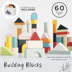 Colourful Building Blocks -Kids Toys Store PL135 building blocks sixty piece set
