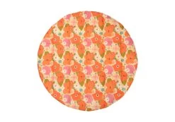 Picnic With Flowers Teepee Tent And Mat Set -Kids Toys Store RoundmatPicnicwithflowers