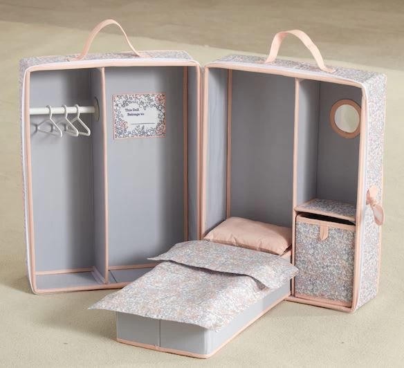 Floral Doll Case 3 Floral Doll Case