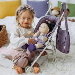 Sollie Stroller | Lavender -Kids Toys Store Sol Stroller Lavender Lifestyle 2