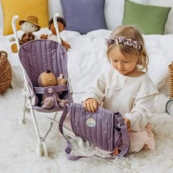 Sollie Stroller | Lavender -Kids Toys Store Sol Stroller Lavender Lifestyle 4