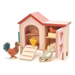 Tender Leaf Toys Care For A Pet Collection -Kids Toys Store TL8164 chicken coop 3