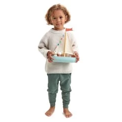 Tender Leaf Toys Sailaway Boat -Kids Toys Store TL8382 sailaway boat 8