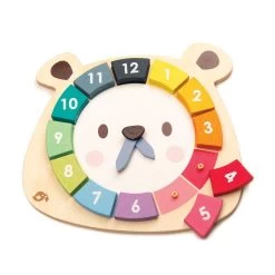 Tender Leaf Toys Bright Minds Math Collection 13 Tender Leaf Toys Bright Minds Math Collection -Kids Toys Store TL8408 bear colours clock 1