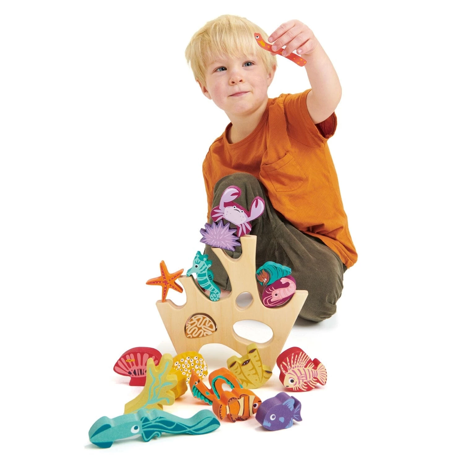 Tender Leaf Toys Stacking Coral Reef 10 Tender Leaf Toys Stacking Coral Reef - Image 8