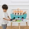 Noah's Great Wooden Ark & Animals 1 Noah's Great Wooden Ark & Animals -Kids Toys Store TV259 the great ark kid putting zebra onto the boat