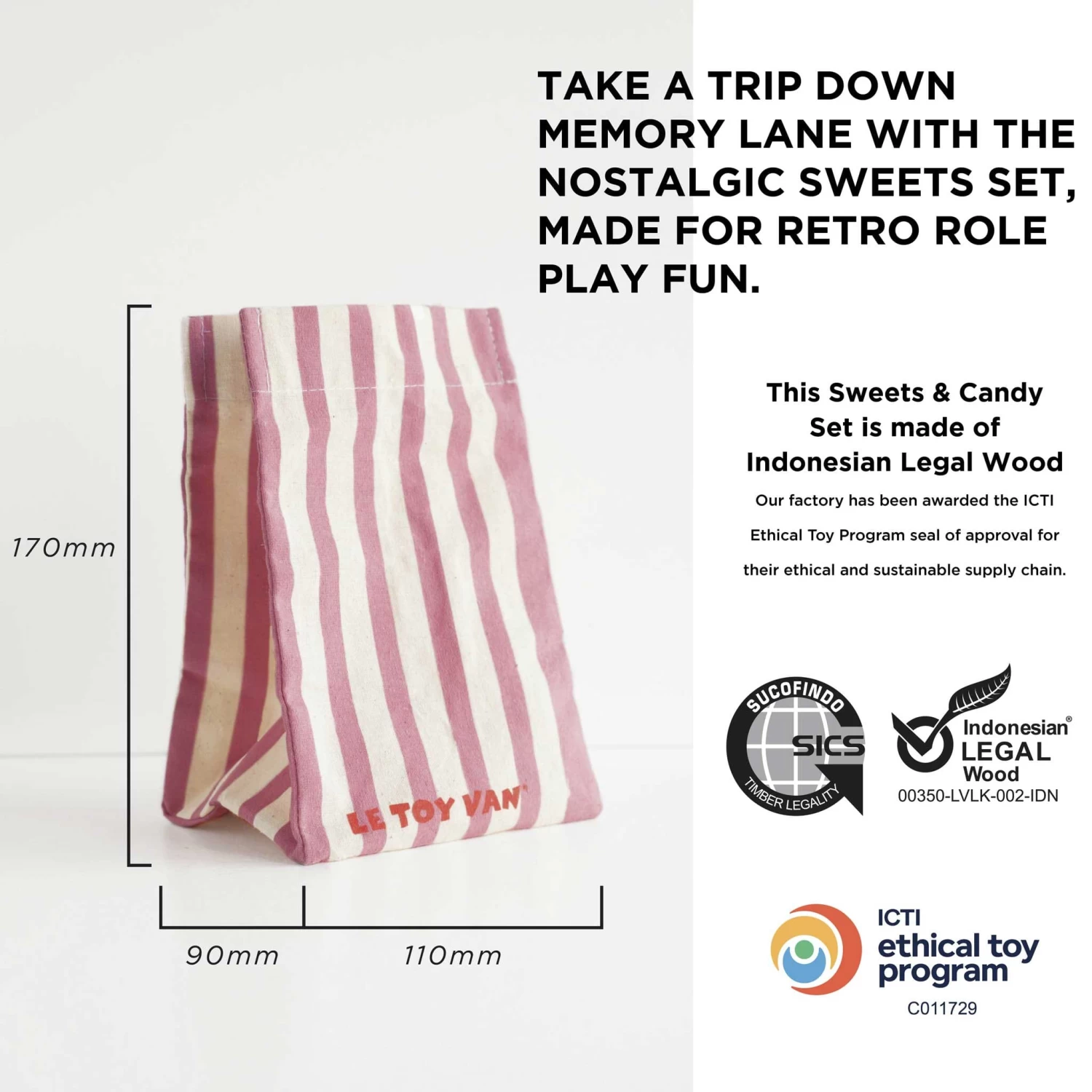 Retro Sweets And Candy Roleplay Set 5 Retro Sweets And Candy Roleplay Set - Image 3