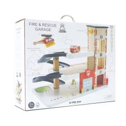 Fire & Rescue Wooden Garage 17 Fire & Rescue Wooden Garage -Kids Toys Store TV453 fire rescue garage packaging 1