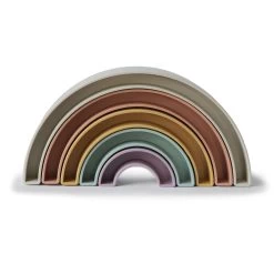 Mushie Rainbow Stacker Toy | Tropical