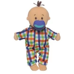 Manhattan Toy Wee Baby Fella Peach With Brown Hair -Kids Toys Store aznqzydw8yfjaxtgavpv