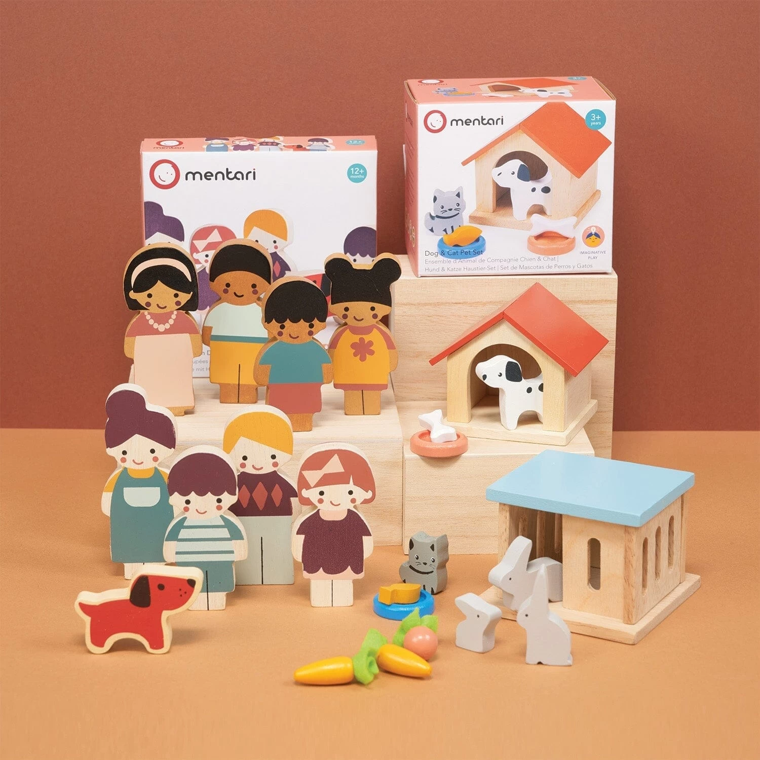 Doll Family And Pets Bundle 4 Doll Family And Pets Bundle - Image 2