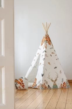 Presale - Forest Friends Teepee And Round Mat Set -Kids Toys Store forest friends teepee and mat set 284674