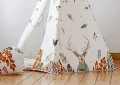 Presale - Forest Friends Teepee And Round Mat Set -Kids Toys Store forest friends teepee and mat set 847916